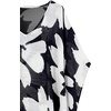 image:imageMoss Rose Kaftan Dresses for Women V Neck Summer Swimsuit Cover up Caftan Maxi Beach DressesA Black Flower