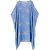 image:imageMoss Rose Kaftan Dresses for Women V Neck Summer Swimsuit Cover up Caftan Maxi Beach DressesA Blue Starfish