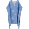 image:imageMoss Rose Kaftan Dresses for Women V Neck Summer Swimsuit Cover up Caftan Maxi Beach DressesA Blue Starfish