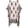 image:imageMoss Rose Kaftan Dresses for Women V Neck Summer Swimsuit Cover up Caftan Maxi Beach DressesA Paisley Beige