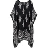 image:imageMoss Rose Kaftan Dresses for Women V Neck Summer Swimsuit Cover up Caftan Maxi Beach DressesA Paisley Black