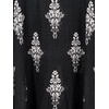 image:imageMoss Rose Kaftan Dresses for Women V Neck Summer Swimsuit Cover up Caftan Maxi Beach DressesA Paisley Black