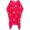 image:imageMoss Rose Kaftan Dresses for Women V Neck Summer Swimsuit Cover up Caftan Maxi Beach DressesA Pink Starfish