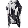image:imageMoss Rose Kaftan Dresses for Women V Neck Summer Swimsuit Cover up Caftan Maxi Beach DressesB Black White