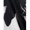 image:imageMoss Rose Kaftan Dresses for Women V Neck Summer Swimsuit Cover up Caftan Maxi Beach DressesB Black White