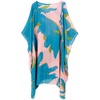 image:imageMoss Rose Kaftan Dresses for Women V Neck Summer Swimsuit Cover up Caftan Maxi Beach DressesB Pink Teal