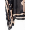 image:imageMoss Rose Kaftan Dresses for Women V Neck Summer Swimsuit Cover up Caftan Maxi Beach DressesC Black Brown Floral