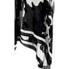 image:imageMoss Rose Kaftan Dresses for Women V Neck Summer Swimsuit Cover up Caftan Maxi Beach DressesC Black White Floral