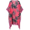 image:imageMoss Rose Kaftan Dresses for Women V Neck Summer Swimsuit Cover up Caftan Maxi Beach DressesC Tropical Pink