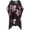 image:imageMoss Rose Kaftan Dresses for Women V Neck Summer Swimsuit Cover up Caftan Maxi Beach DressesD Black Floral