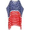 image:imageMoss Rose Kaftan Dresses for Women V Neck Summer Swimsuit Cover up Caftan Maxi Beach DressesE Flag
