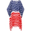 image:imageMoss Rose Kaftan Dresses for Women V Neck Summer Swimsuit Cover up Caftan Maxi Beach DressesE Flag