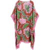 image:imageMoss Rose Kaftan Dresses for Women V Neck Summer Swimsuit Cover up Caftan Maxi Beach DressesE Pink Green