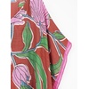 image:imageMoss Rose Kaftan Dresses for Women V Neck Summer Swimsuit Cover up Caftan Maxi Beach DressesE Pink Green